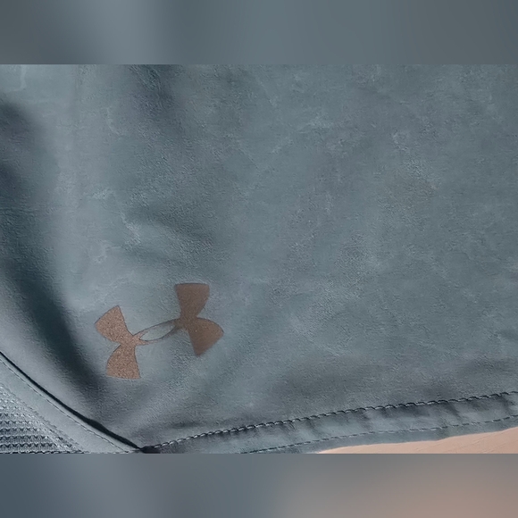 Under Armour Light Blue Shorts - Picture 3 of 4